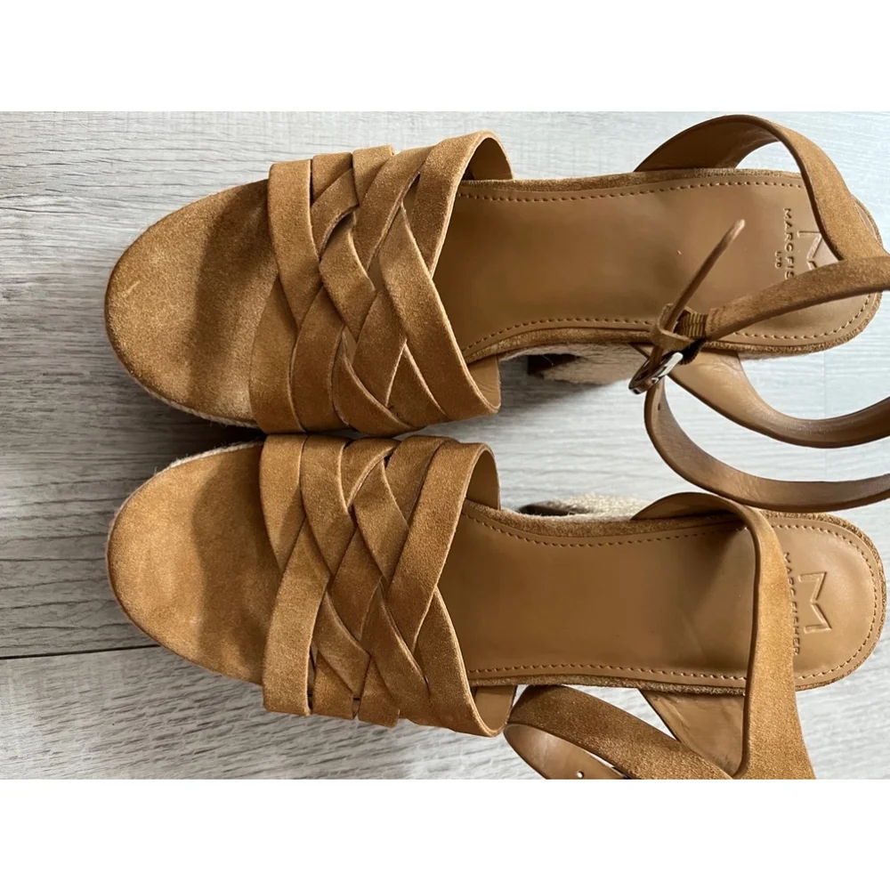 Marc Fisher Oaten NWOT espadrille platform sandals size 10